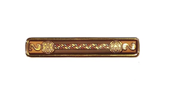 VINTAGE PEARL PIN CHOCOLATE BROWN VINTAGE PEARL PIN CHOCOLATE BROWN