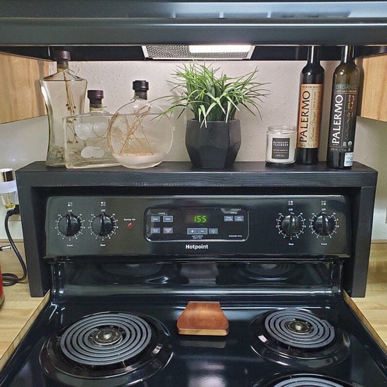 Spice Rack Oven/Stove Spice Rack Wood Spice Rack Stove | Etsy