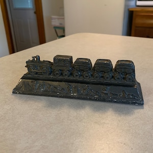 Pioneer Train Of The Mohawk Hudson Railroad 1831 Metal Bank