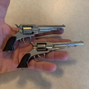 Marked VICTORY Set of Key Chain Toy Revolvers