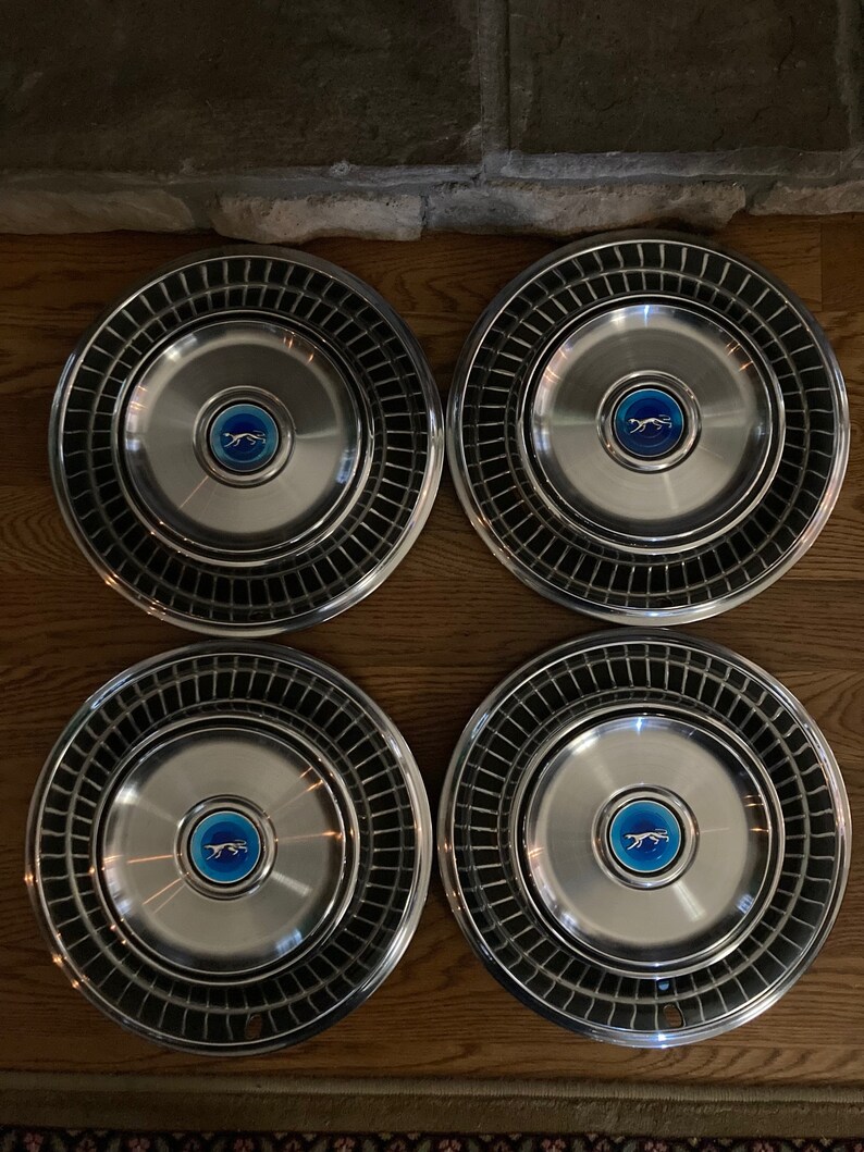 NEW 1971 1972 1973 Mercury Cougar XR7 Hubcaps Etsy