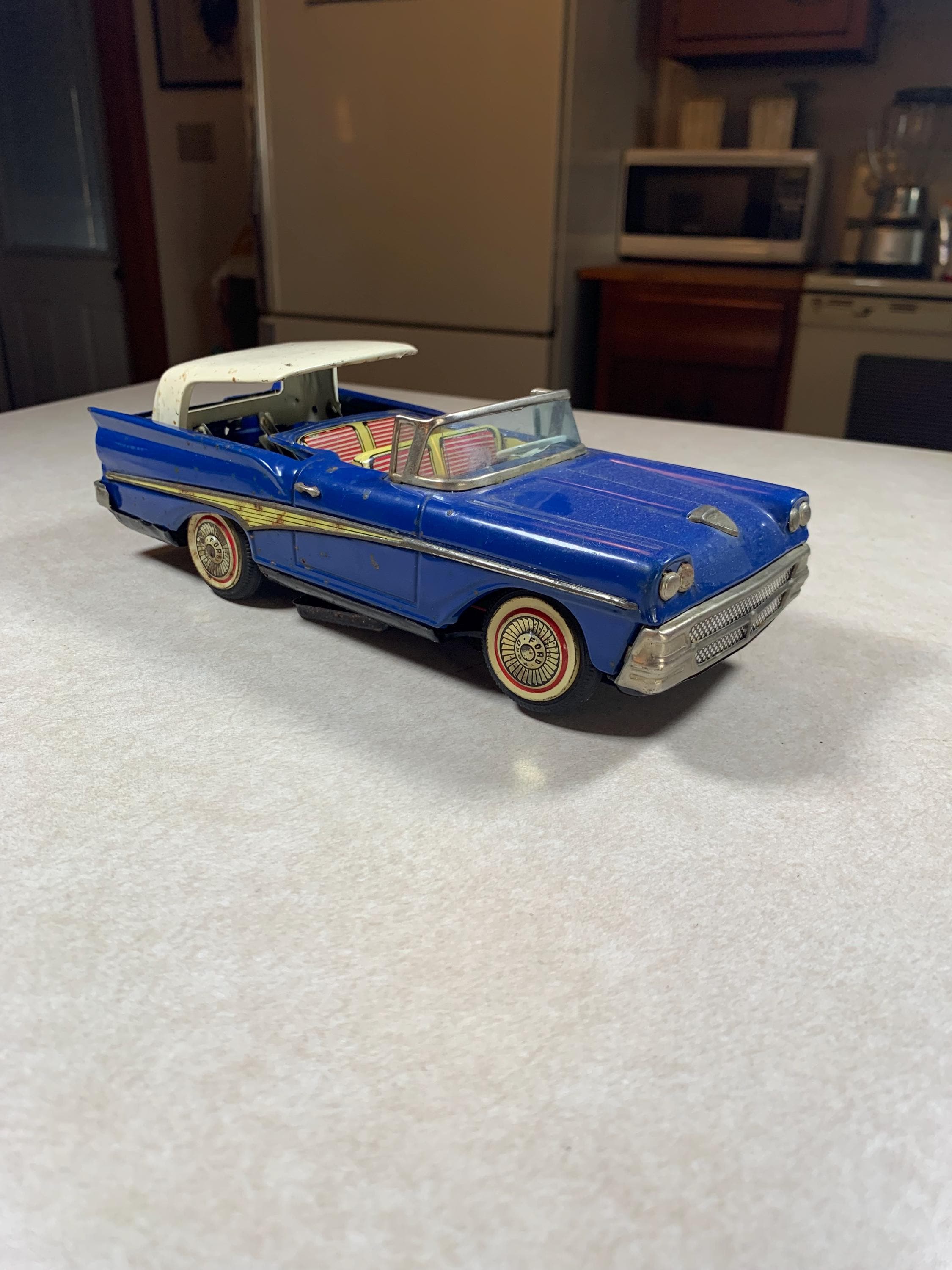 Convertible Tin Toy - Etsy