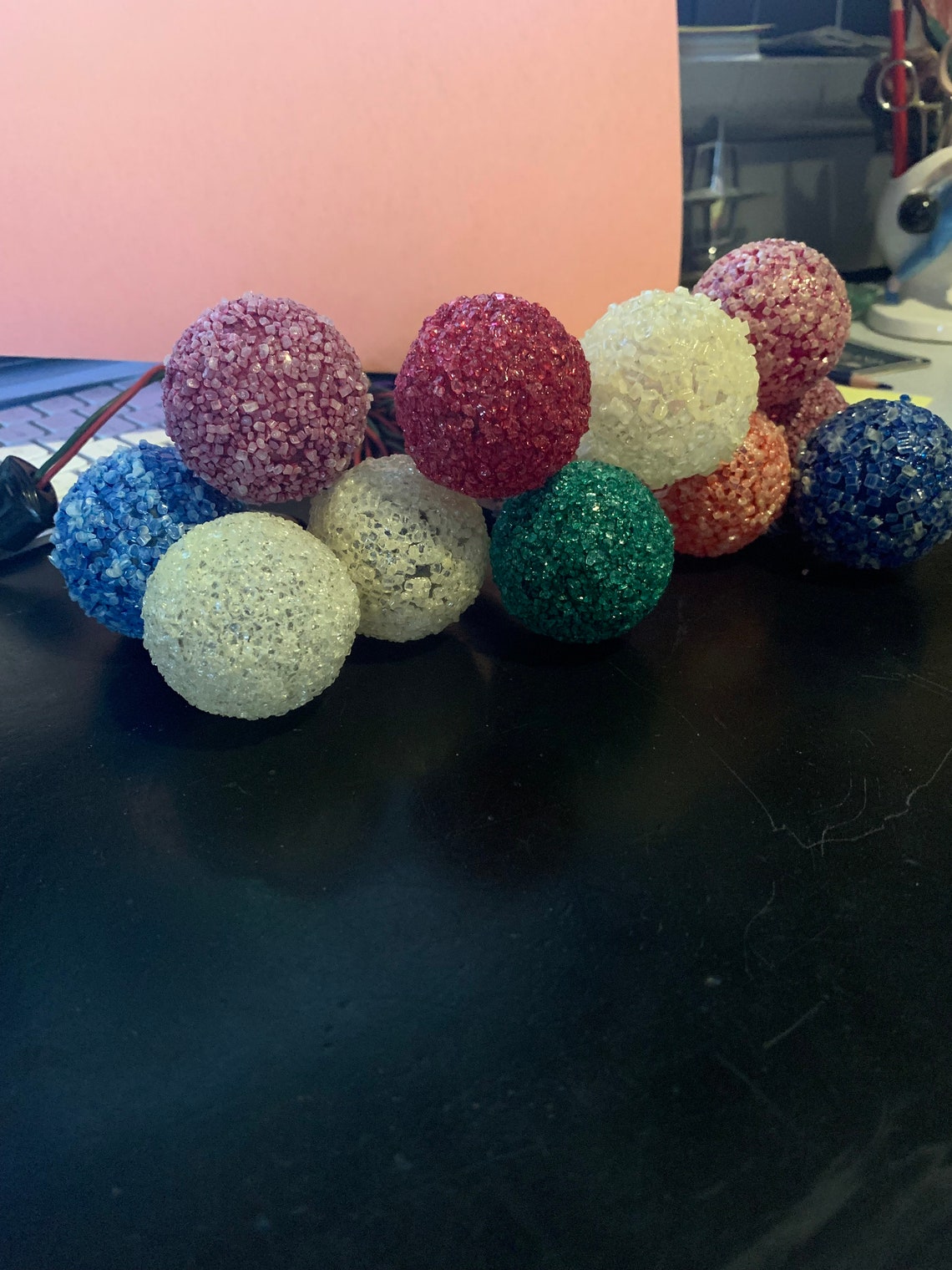 Set of 11 GE 'lighted Ice' Christmas Lights Etsy