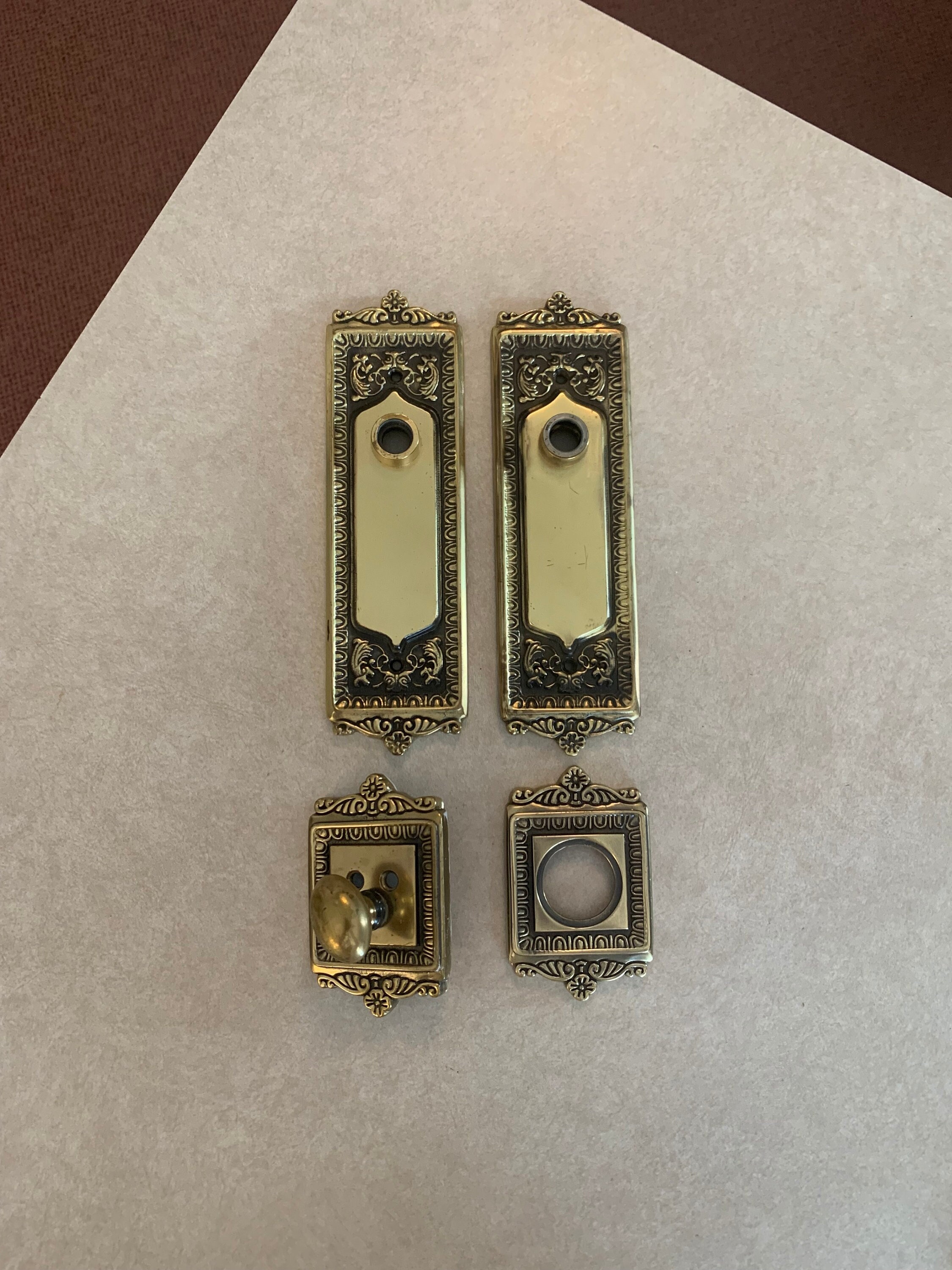 Beautifully Ornate Century Old Lock Bezel Set - Etsy