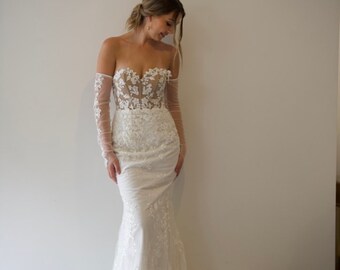 Bespoke Gwendolyn Gown - NEW SAMPLE - Size 10