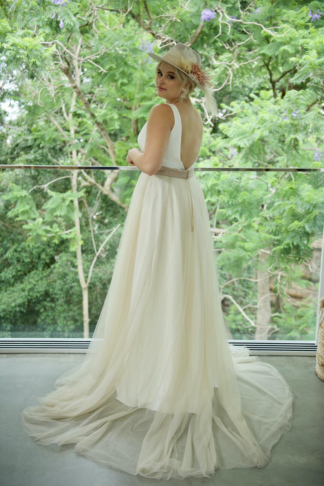 quinceanera bridesmaid dresses Edel | Trumpet Lace Wedding Dress