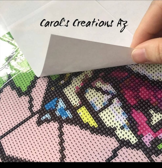 Diamond Painting Release Paper / Reusable Release Paper / 10 Non Stick Cover Paper / Diamond Painting Acc/ Diamond Painting Cover Paper