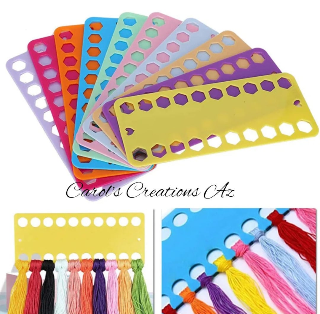 Embroidery Floss Holder / DMC Floss Holder / Floss Board / P Etsy