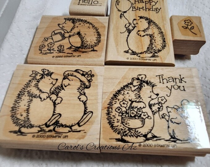 Stampin up Stamp Set / Retired/discontinued Stamp Set / Wooden Stamps ...