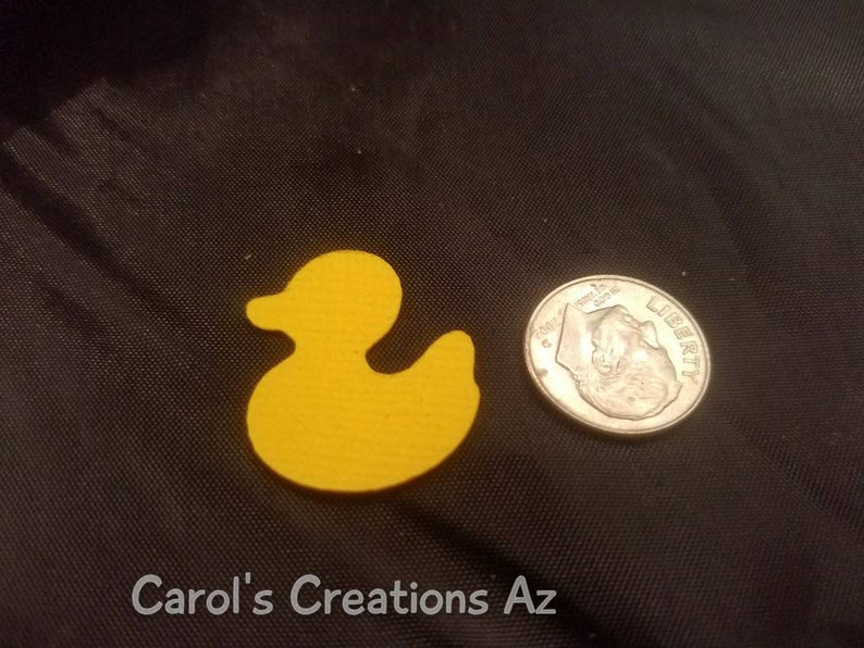 Duck Confetti 150 Rubber Duck Confetti Baby Shower Confetti Yellow Duck Confetti Baby Confetti Baby Duck Confetti ANY COLOR S