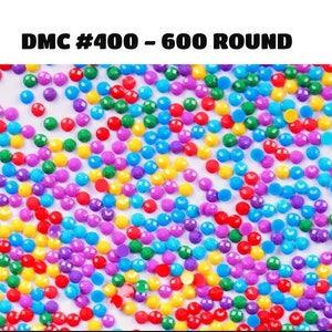 Diamond Painting Drills ROUND / DMC Colors 400-600 / Diamond Painting Accessories  / Diamond Painting  Beads / Diamond Painting USA Shipper