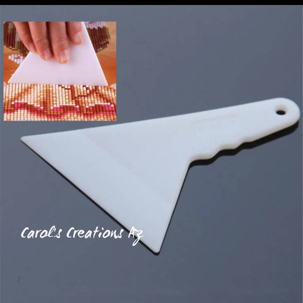 Diamond Painting Drill Aligner / Diamond Painting Accessory / White Diamond Painting Correction Tool / 1 PC Plastic Tool