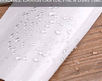 100 Pieces Painting Release Paper Non-Stick Release Double-Sided Painting Cover Replacement Paper, 5.9 X 3.9 Inch/15 X 10 Cm