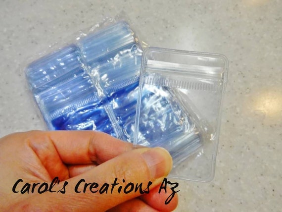 Thick Clear Ziplock Storage Bags Heavy-Duty Transparent Plastic Reusable  Poly Bag