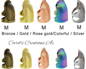 Metal Thimble / Adjustable Thimble / Sewing Thimble / Sewing Accessories / Needle Accessories