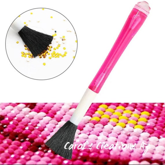 Diamond Painting Clean up Tool Diamond Painting Accessories Craft Tool Clean up Tool Drill Spillage Tool Diamond Painting Brush Etsy