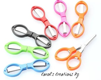 Mini Folding Scissors / Mini Stainless Steel Scissors / Diamond Painting Accessories / Craft Scissors