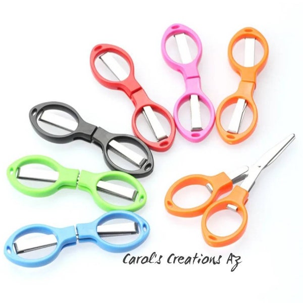 Mini Folding Scissors / Mini Stainless Steel Scissors / Diamond Painting Accessories / Craft Scissors