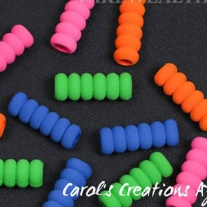 Diamond Painting Accessories  / 3 Pencil Grips / Foam Pencil Grips / Pencil Accessories / 3 Foam Pen Grips
