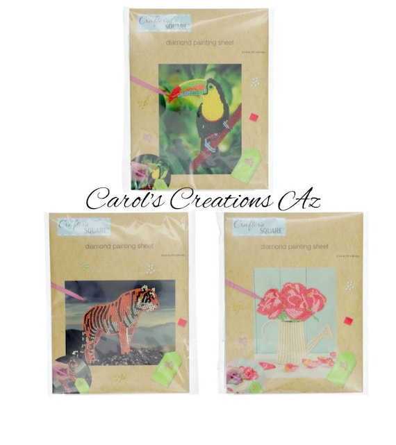 Paper Poetry Wooden Stamp Block - Square 2pc Paper Poetry Wooden Stamp Block - Square 2pc