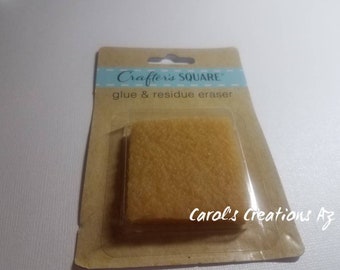 Glue/Adhesive Eraser / Glue Remover / Scrapbook Supplies / Card Making Supplies / Craft Supplies / Residue Eraser