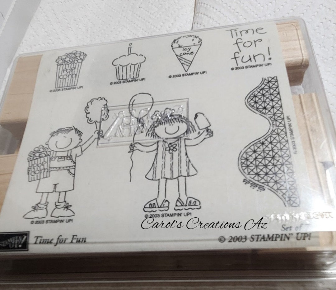 Stampin up Stamp Set / Retired Stamp Set / Wooden Stamps / Rubber ...