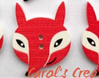 Fox Face Cover Minders / Diamond Painting Cover Minder / Diamond Painting Accessory / Needle Minders / Fox Needle Minders