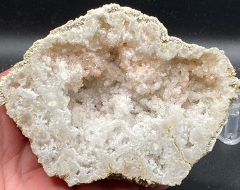 Sparkling Quartz Moroccan Geode - 5" x 4"