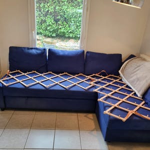 Retractable barrier for pets, protection couch or sofa.
