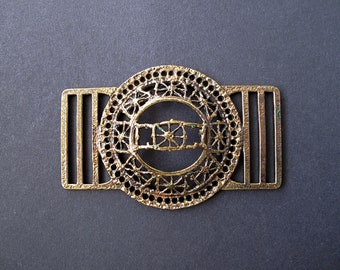 PENTTI SARPANEVA Pitsi Buckle – Pentti Sarpaneva Bronze Buckle - Finnish Finland Design