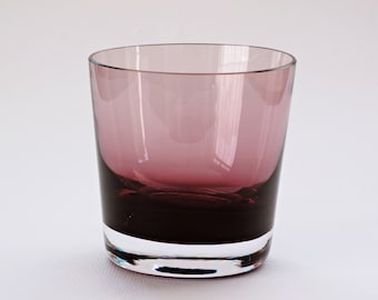 CAITHNESS Glass Whisky Tumbler No.4045 , Caithness Glass , Caithness Heather Glass.