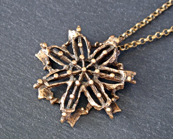 KNUT PAULSEN Brutalist Pendant Necklace - Norway S