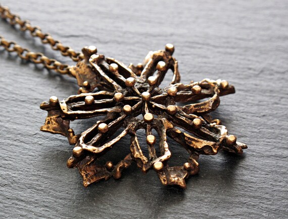 KNUT PAULSEN Brutalist Pendant Necklace - Norway … - image 3