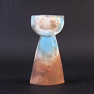 TESSA WOLFE MURRAY Studio Pottery Candlestick Holder