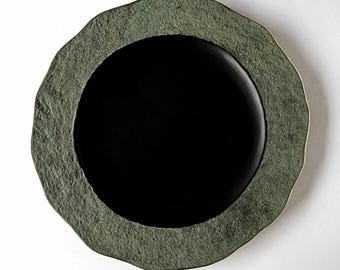 CHRISTINA SALUSTI Studio Pottery Charger Plate