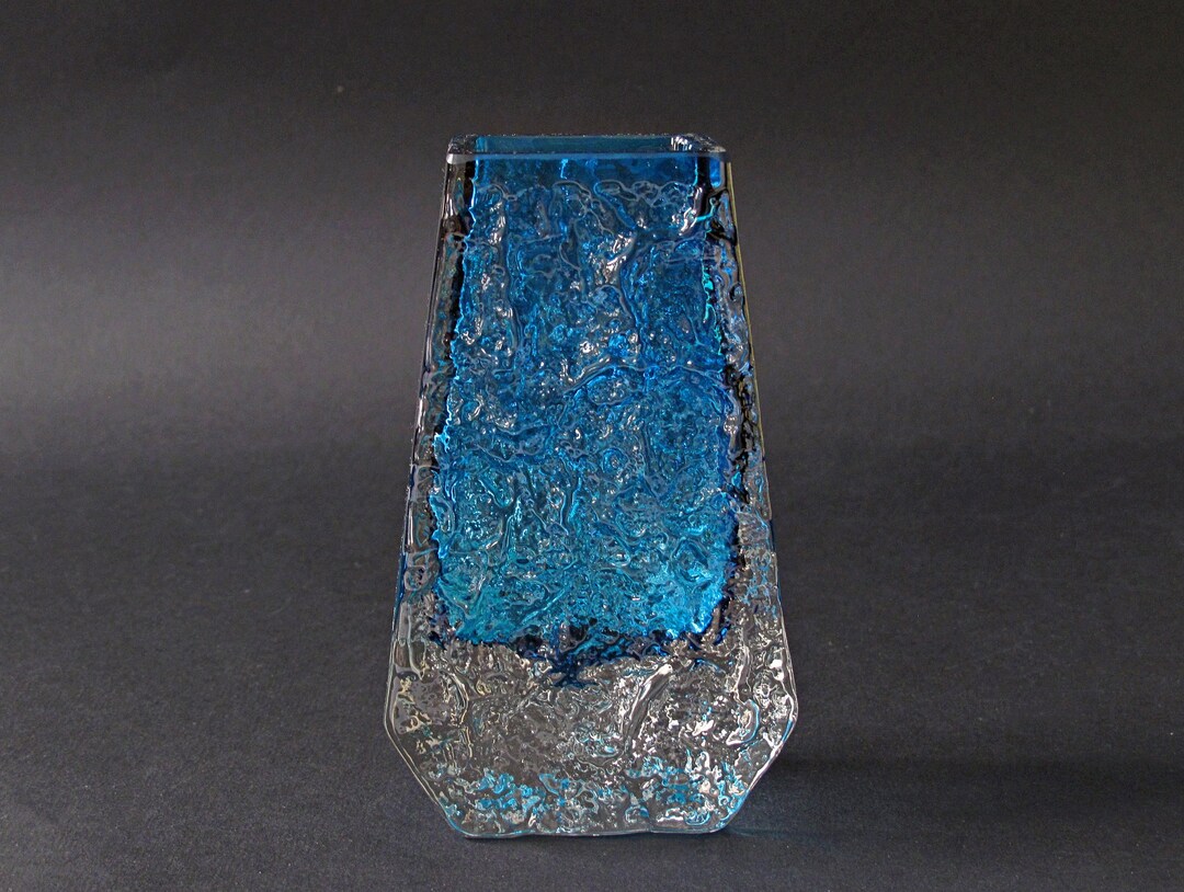 WHITEFRIARS Kingfisher Coffin Vase Designed by GEOFFREY Etsy