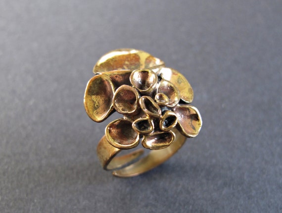 HANNU IKONEN Reindeer Moss Ring – Bronze Renmoosb… - image 2
