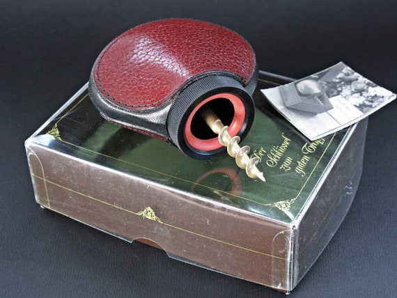 SIEGER 600 革製 ヴィンテージコルク抜き (ドイツ製)