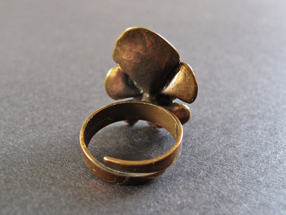 HANNU IKONEN Reindeer Moss Ring – Bronze Renmoosb… - image 6