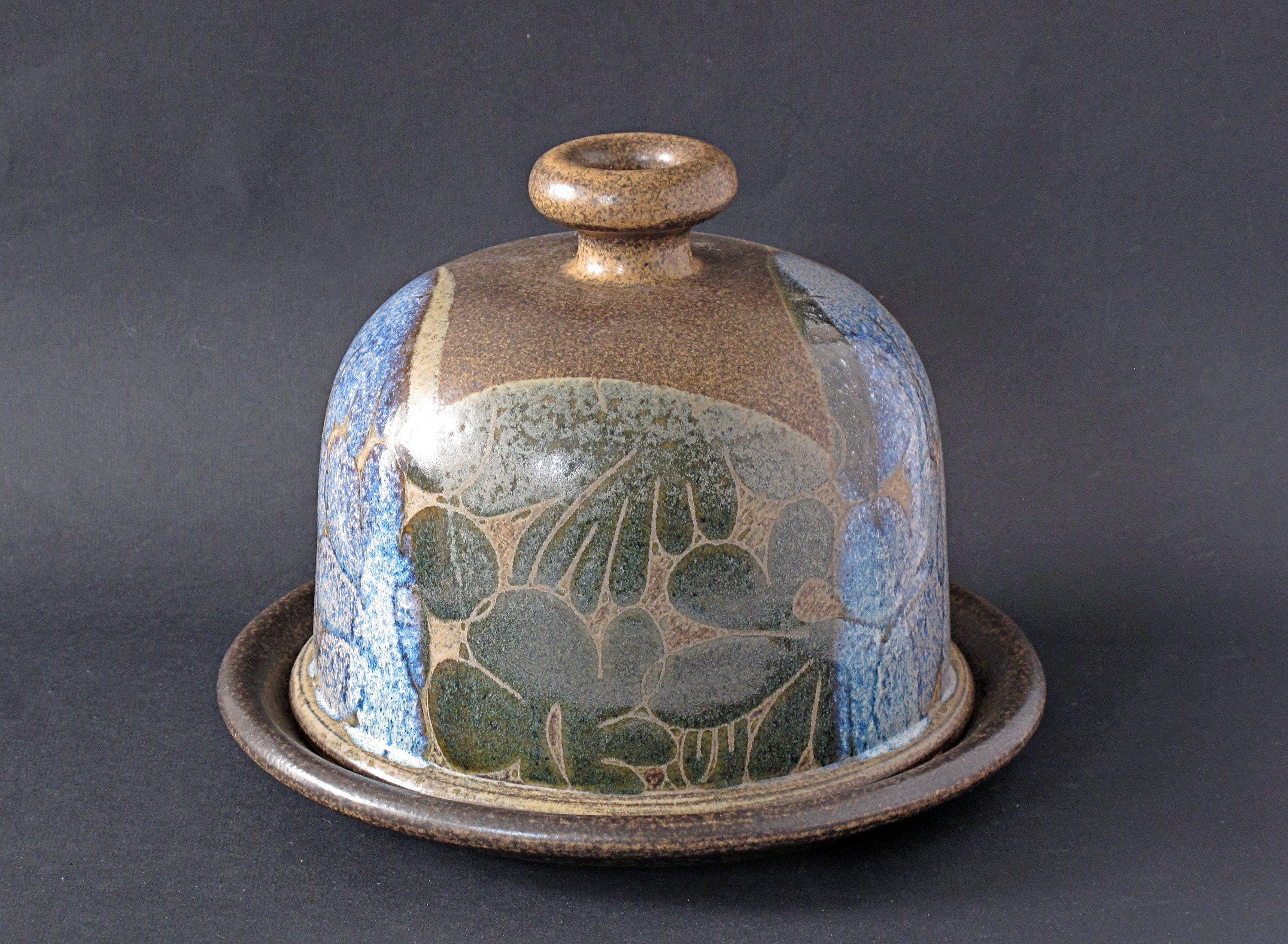 DIANA WORTHY Cheese Dome for Crich Pottery - Crich Pottery Cheese