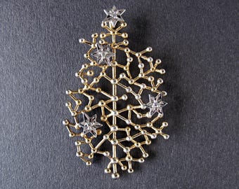 TAPIO WIRKKALA 'Starry Sky' Silver Gilt Pendant - 'Tahtitaivas' Gold on Silver Pendant by Tapio Wirkkala of Finland