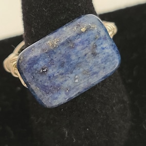 size 7 Lapis Lazuli ring