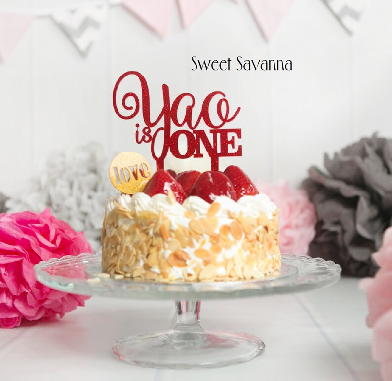 Custom Birthday Cake Topper Name Cake Topper First Etsy Australia