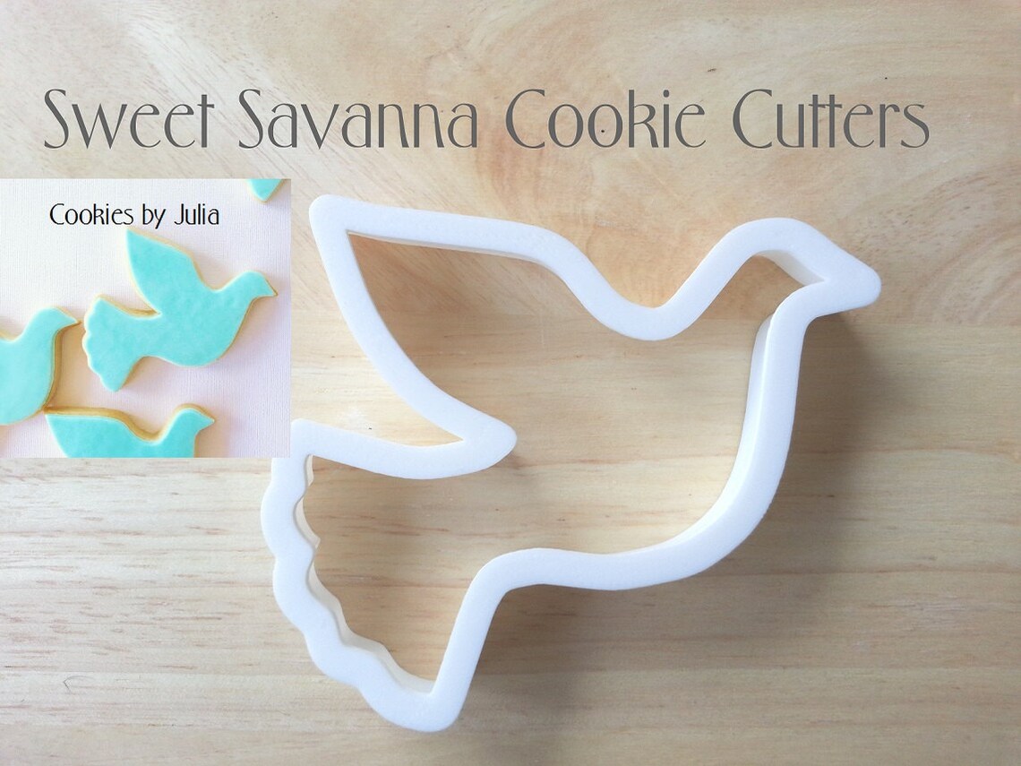 Dove Cookie Cutter Etsy