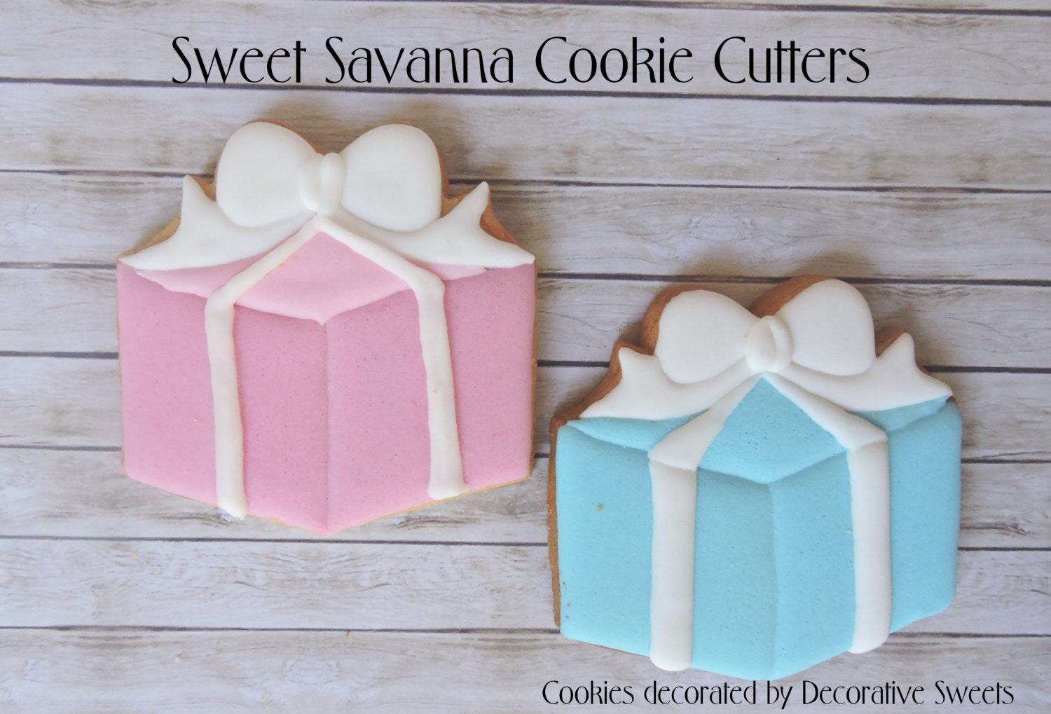 Gift Box Cookie Cutter Etsy