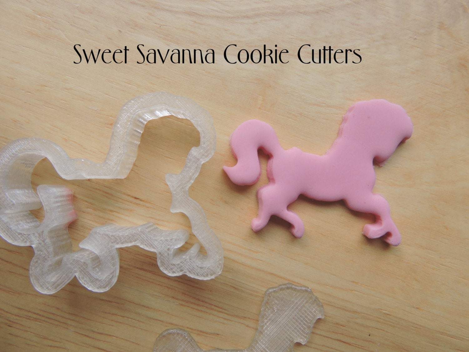 Horse Cookie Cutter Horse Fondant Cutter Etsy Australia