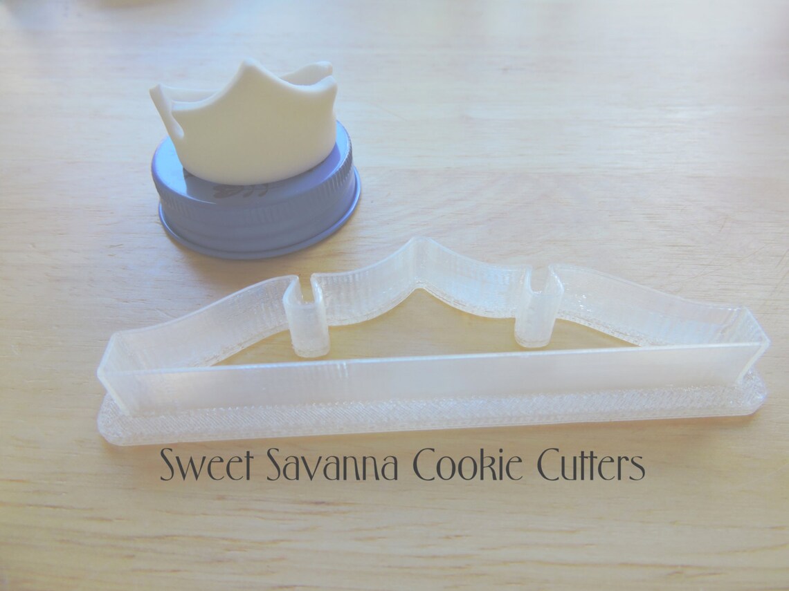 Tiara / King / Queens Crown Fondant Cutter Great for Cupcake Etsy