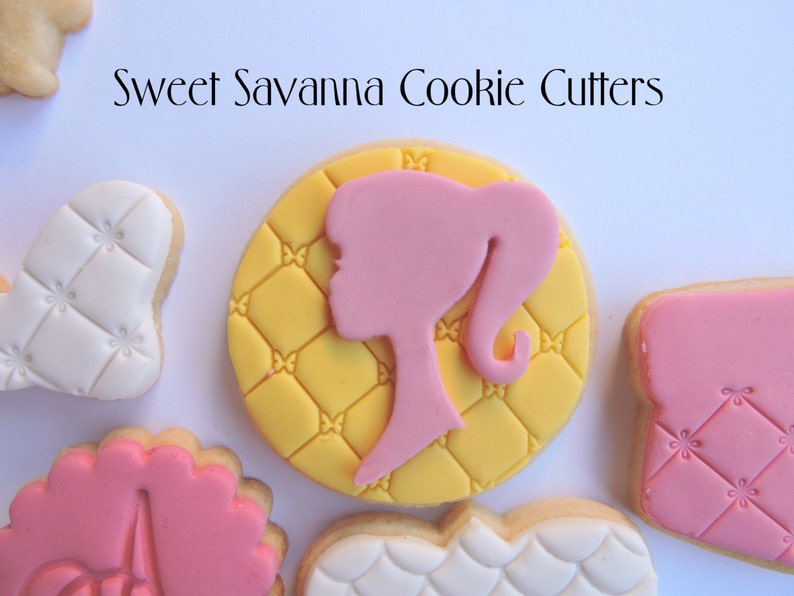 Girl Silhouette Custom Cookie Cutters Etsy