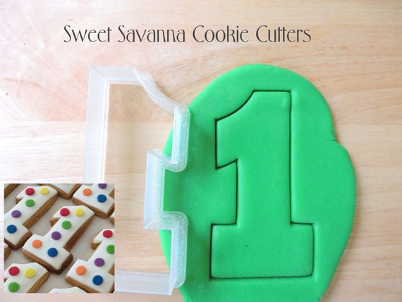 Sweet One Cookie Cutter. Number 1 Cookie Cutter. First Birthday