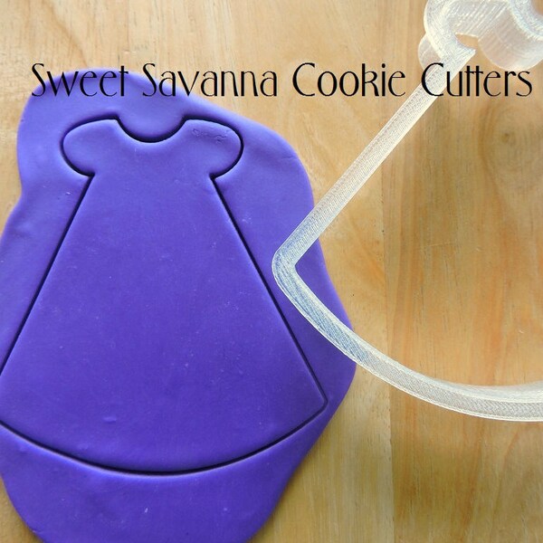 Christening Gown Cookie Cutter Etsy